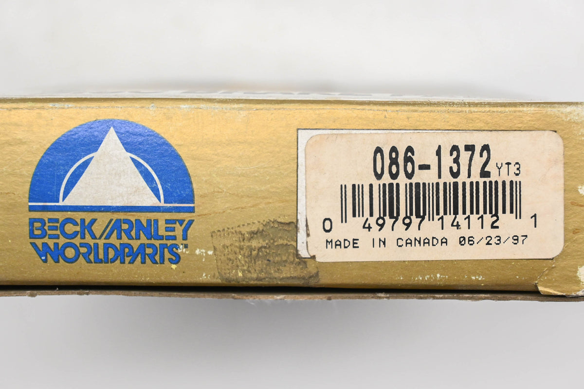 Beck/Arnley 086-1372 Super Deluxe Non-Asbestos Disc Brake Pad Kit NOS