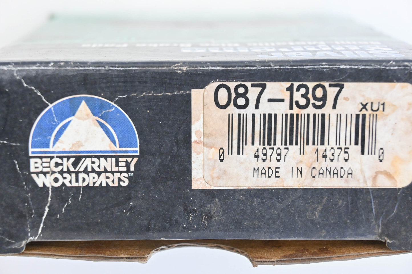 Beck/Arnley 087-1397 Silver Supreme Semi-Metallic Non-Asbestos Brake Pad Kit NOS