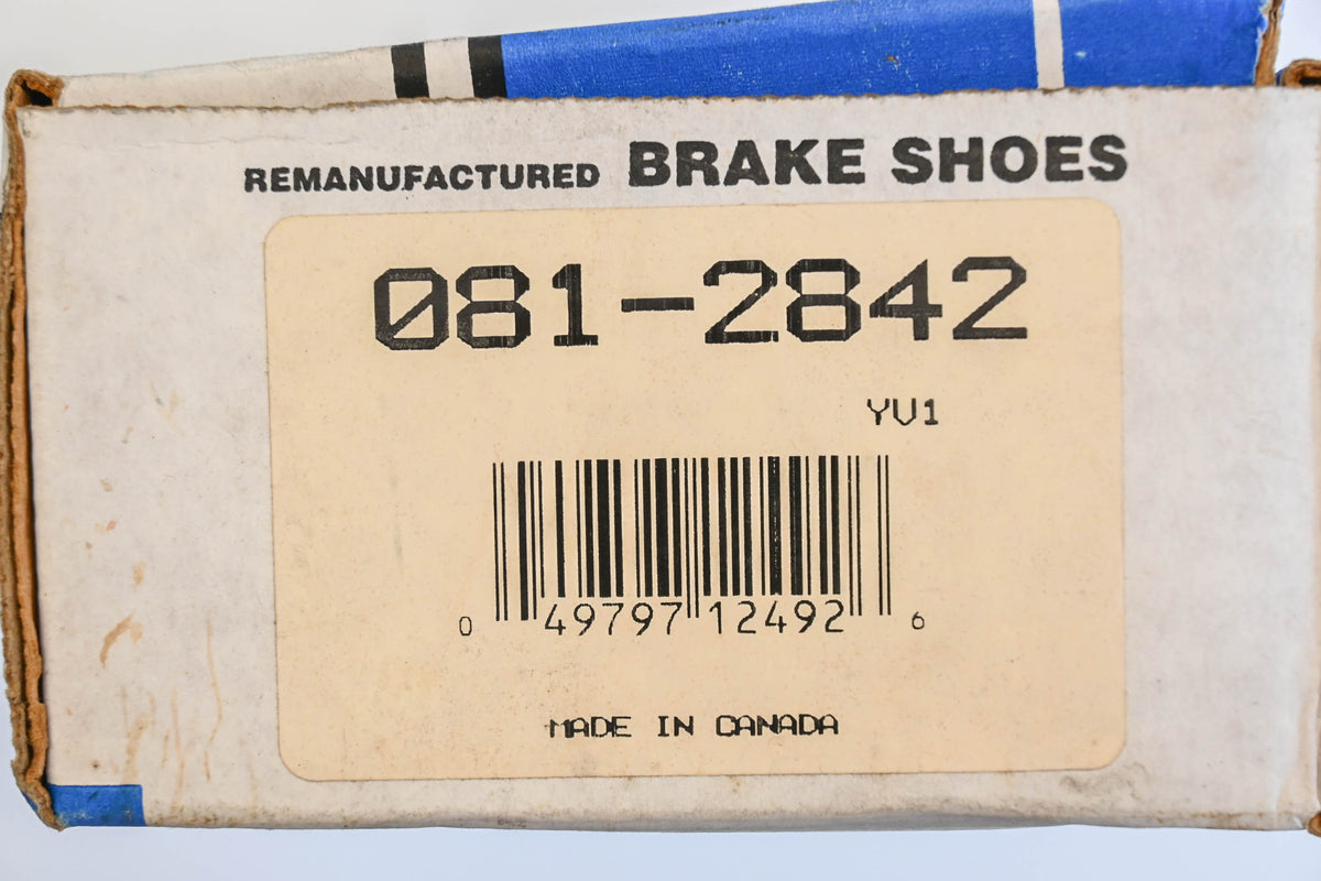 Beck/Arnley 081-2842 Remanufactured Drum Brake Shoe Kit NOS