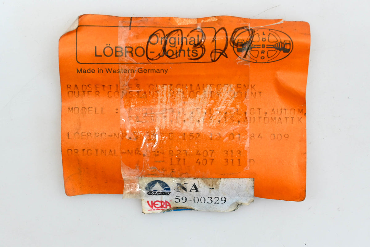 Lobro C152100184009, 823407313, 171407311D CV Joint Kit NOS