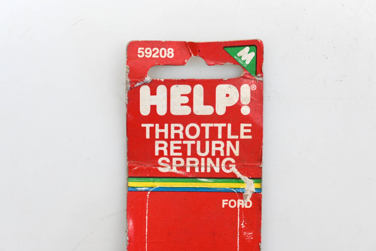 Motormite 59208 Help! Ford Mercury Throttle Return Spring NOS