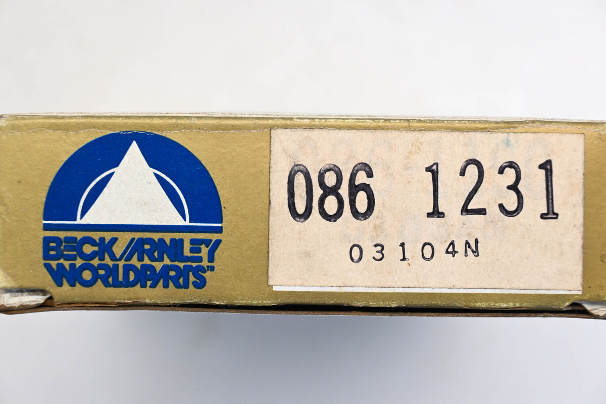 Beck/Arnley 086-1231 Super Deluxe Non-Asbestos Disc Brake Pad Kit NOS