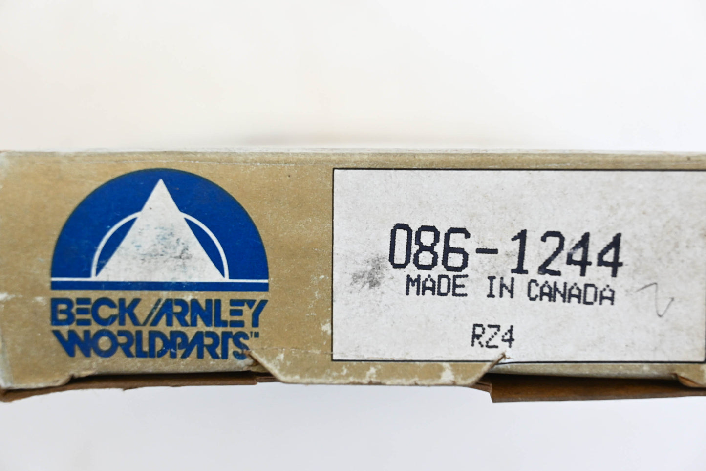 Beck/Arnley 086-1244 Super Deluxe Non-Asbestos Disc Brake Pad Kit NOS