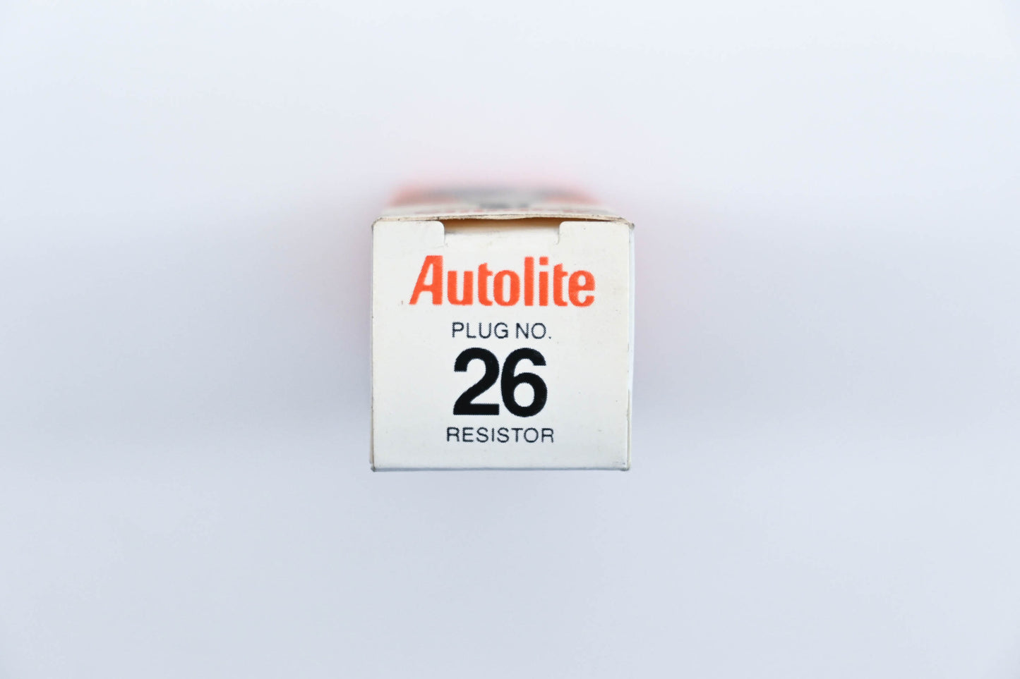 Autolite 26 Resistor Spark Plugs Qty 2 NOS