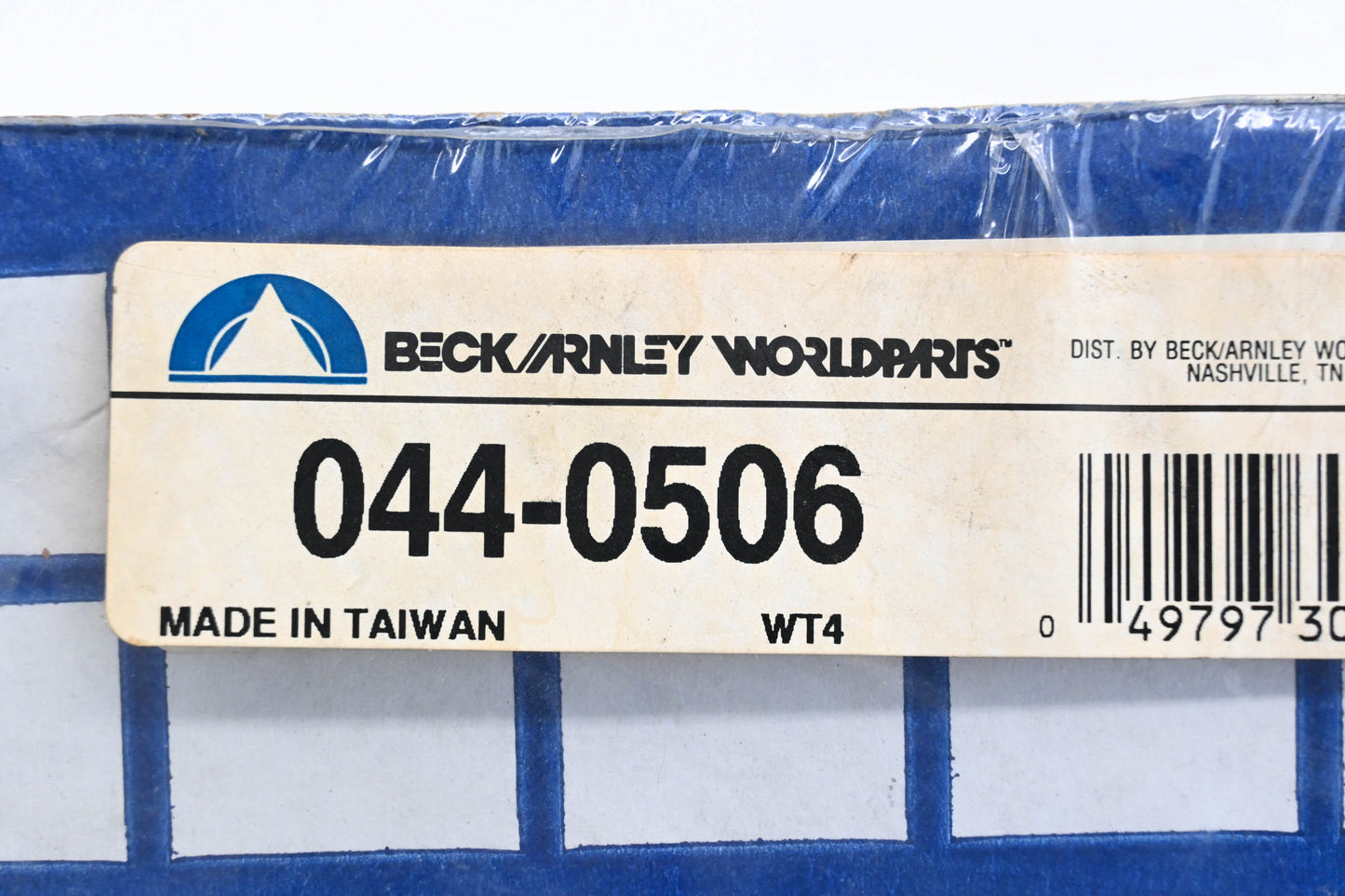 Beck/Arnley 044-0506 Automatic Transmission Filter Kit NOS