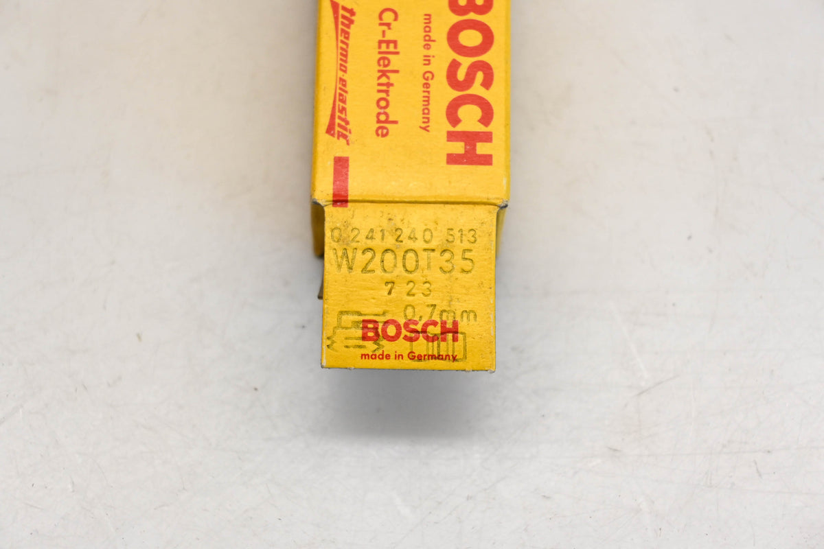 Bosch 0241240513, W200T35, BP6HS Cr-Electrode Spark Plug Qty 2 NOS