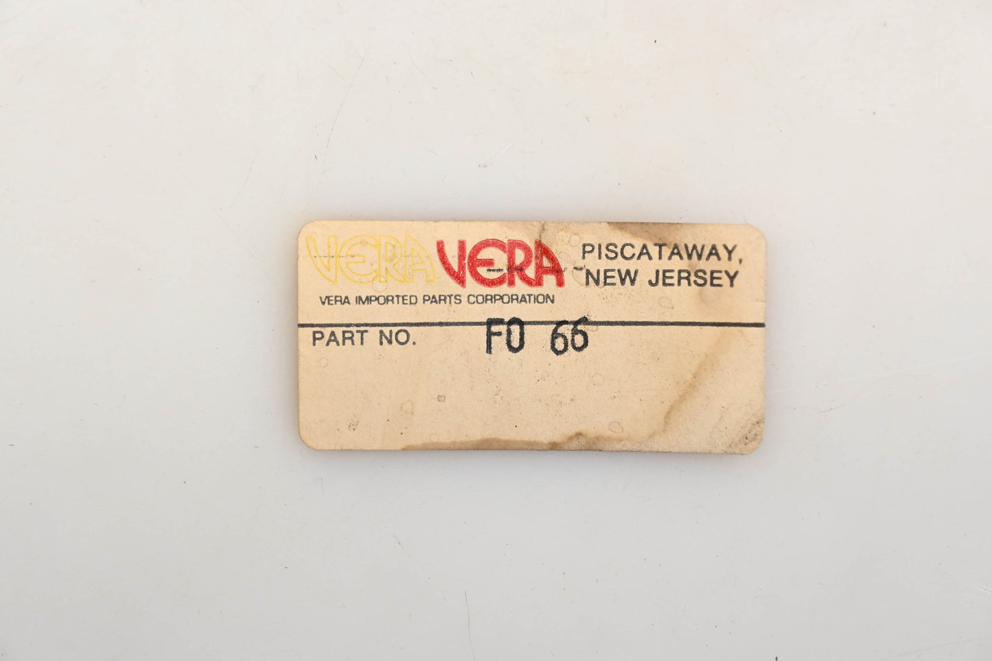 Vera FO66, FO 66, 47-166 71-74 Ford Mercury Capri Emergency Brake Cable Assembly NOS