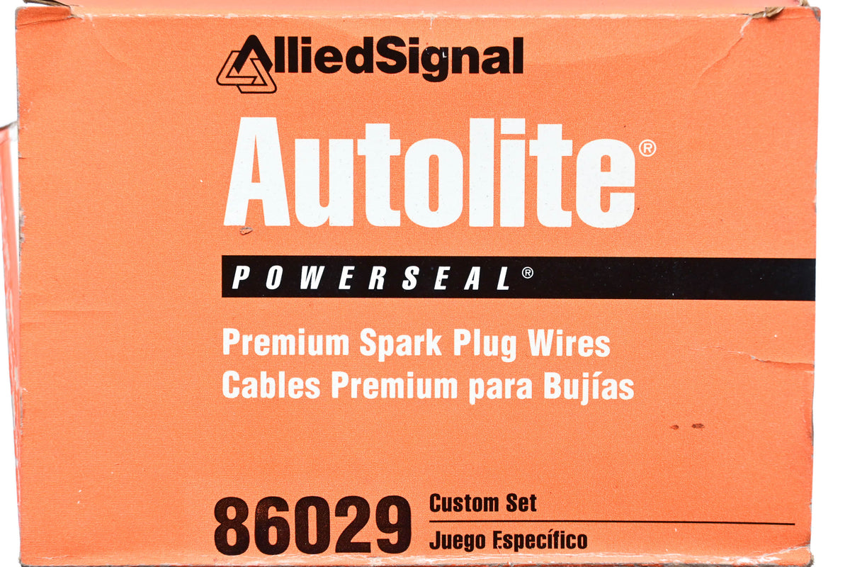 Autolite 86029 PowerSeal Premium Spark Plug Wire Kit NOS