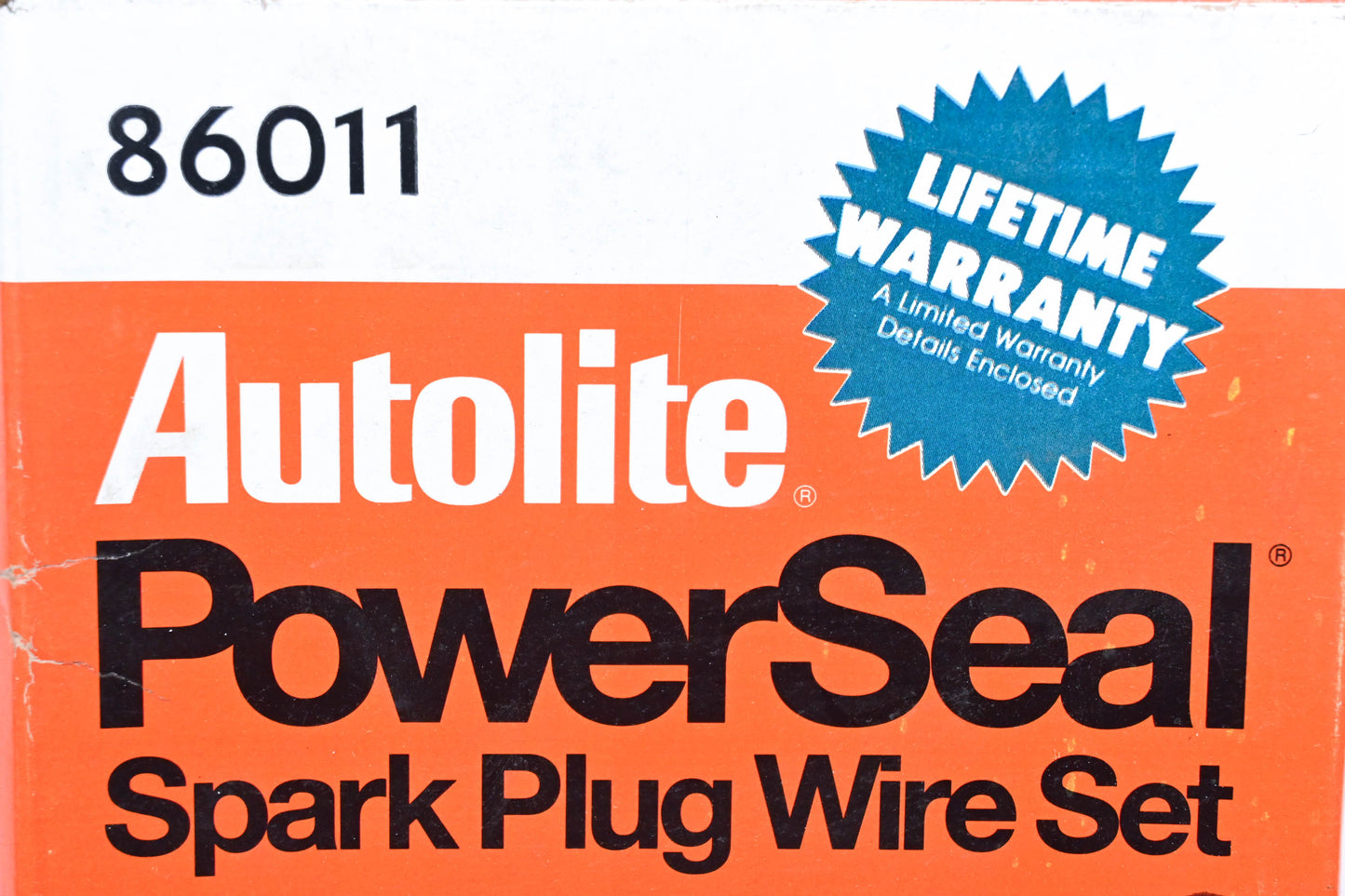 Autolite 86011 PowerSeal Spark Plug Wire Kit NOS