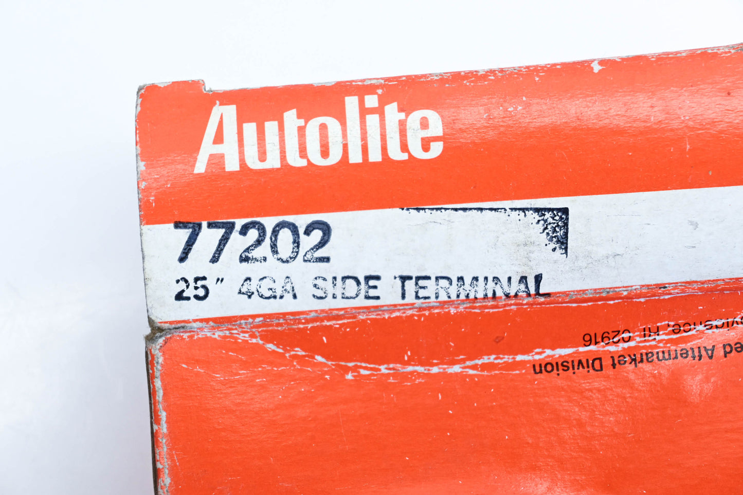 Autolite 77202 Side Terminal Battery Cable NOS