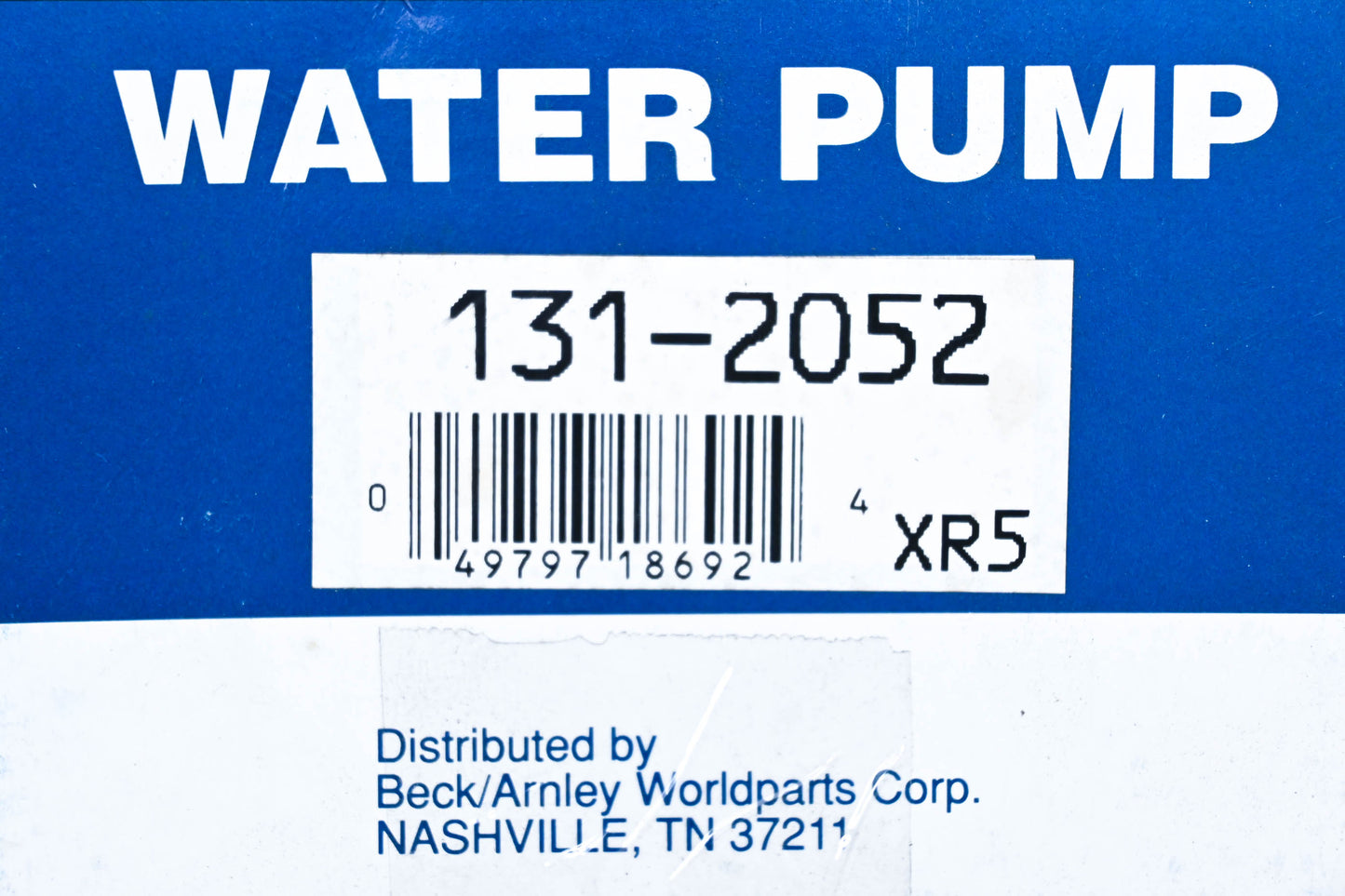 Beck Arnley 131-2052 Water Pump Kit NOS