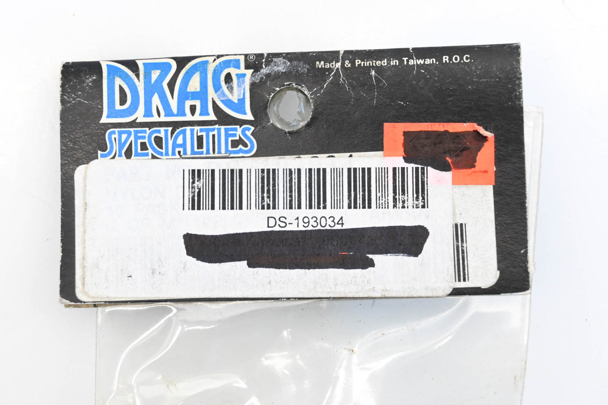 Drag Specialties DS-193034 Nylon Green Cable Ties Qty 10 NOS