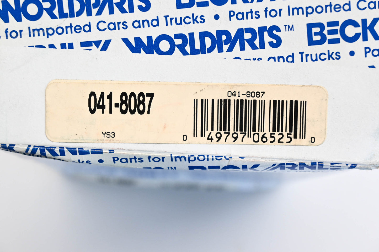 Beck/Arnley 041-8087, P906 Oil Filter Kit NOS