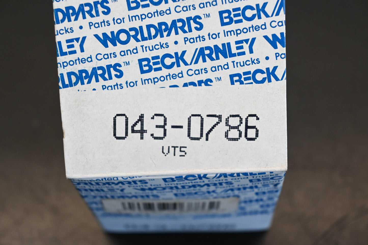 Beck/Arnley 043-0786 Fuel Filter NOS