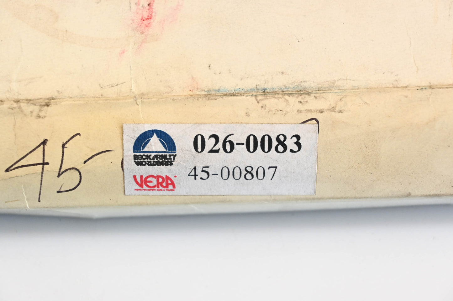 Vera 026-0083, 45-00807, MTB15 Moprod Timing Belt NOS