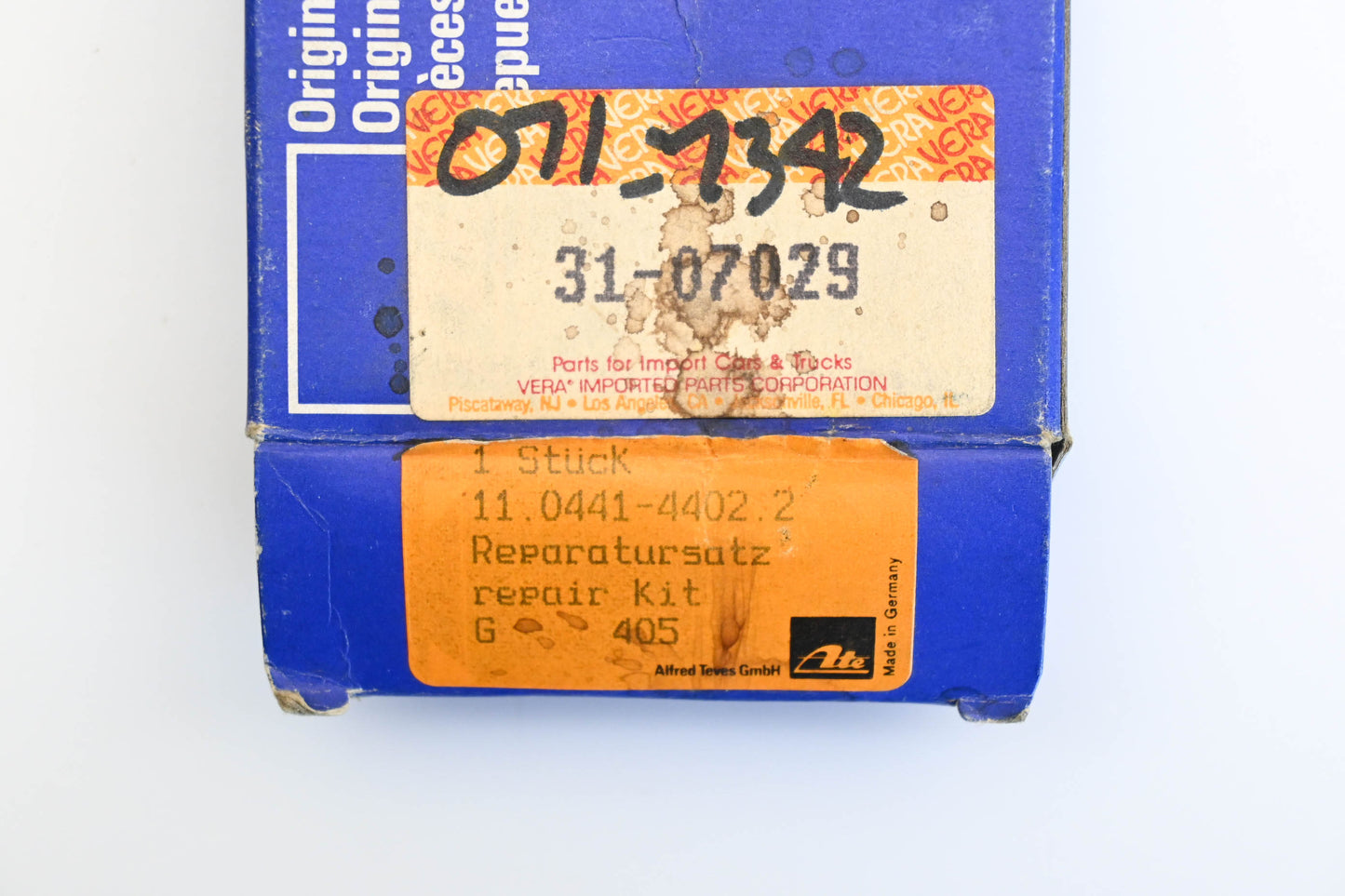 Ate 071-7342, 31-07029, 11.0441-4402.2 Disc Brake Caliper Seal Kit NOS