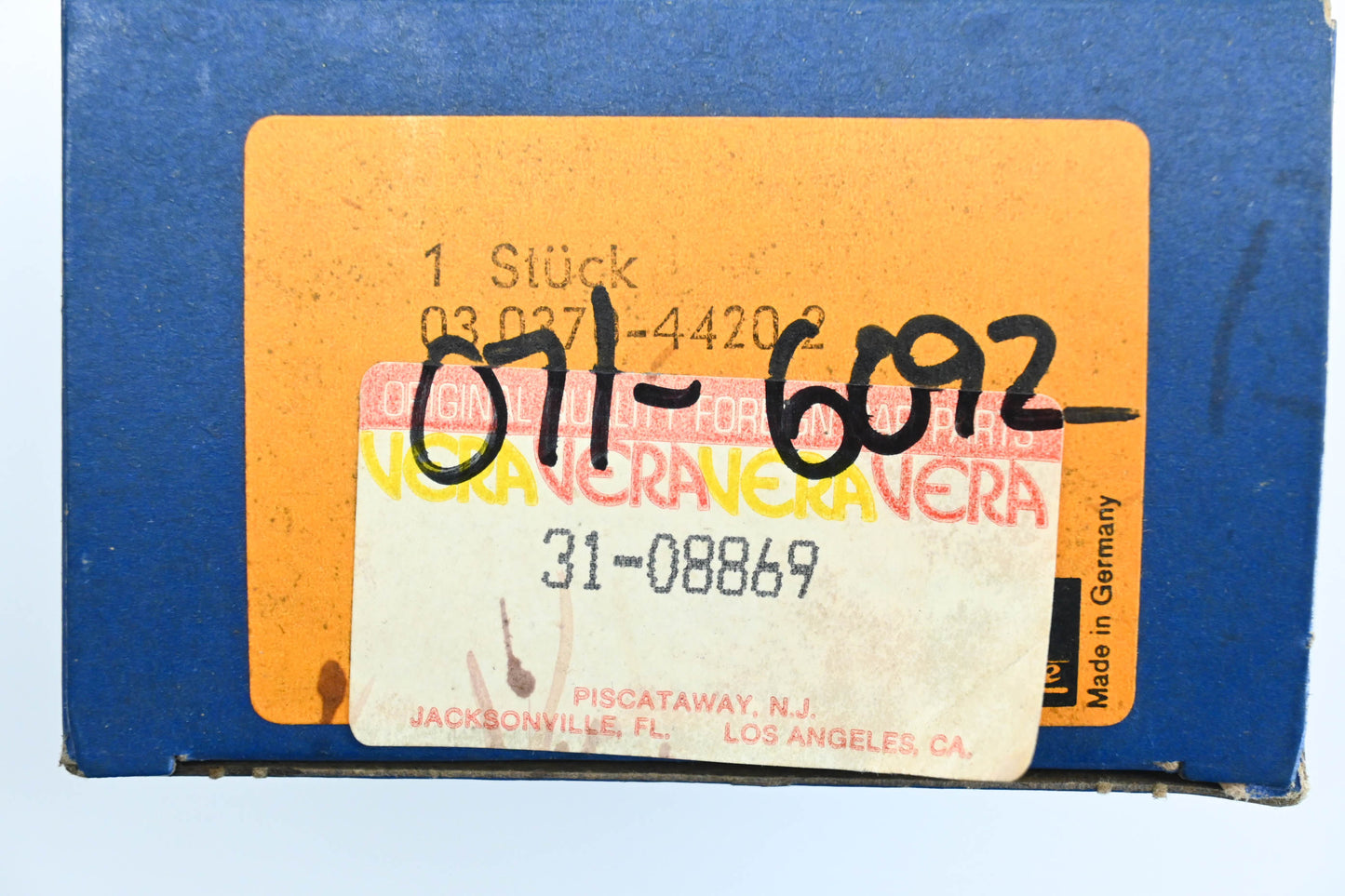 Ate 03.0370-4420.2, 071-6092, 31-08869 Brake Master Cylinder Repair Kit NOS