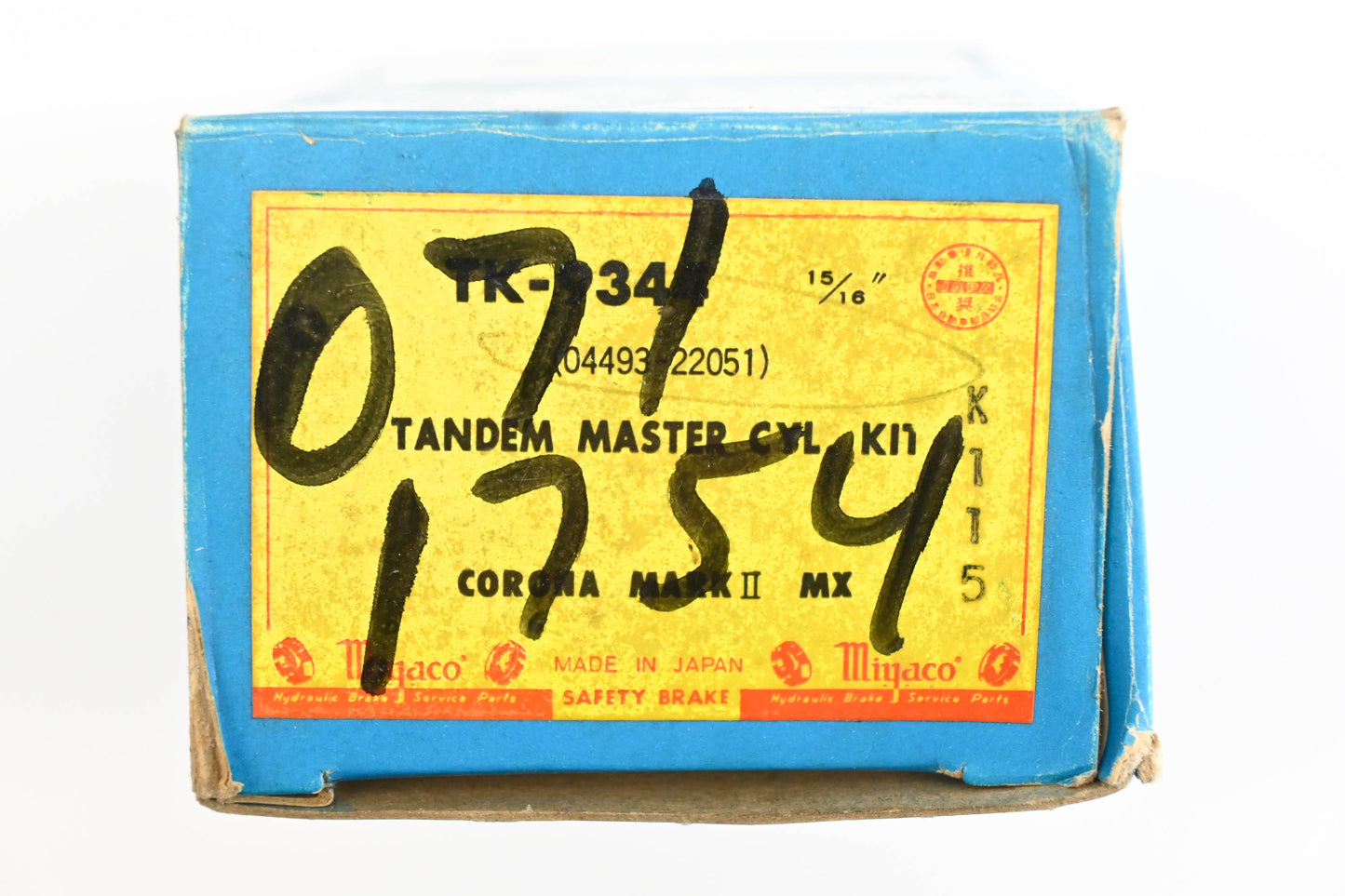 Miyaco TK-9344, 04493-22051 Brake Master Cylinder Repair Kit NOS