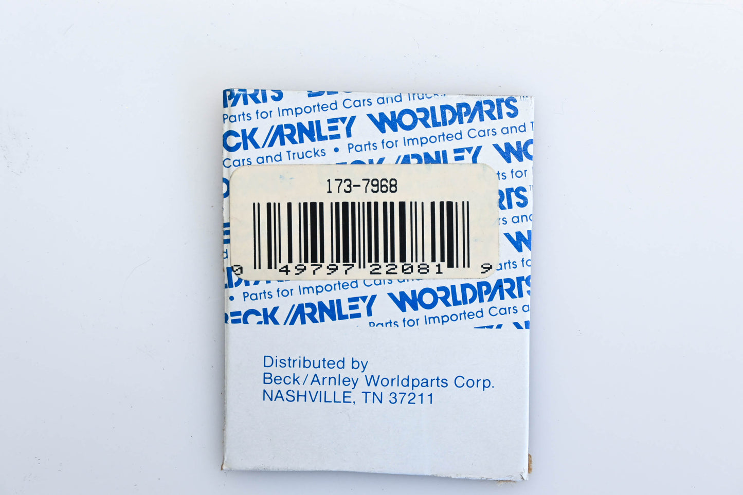 Beck Arnley 173-7968 Distributor Rotor NOS