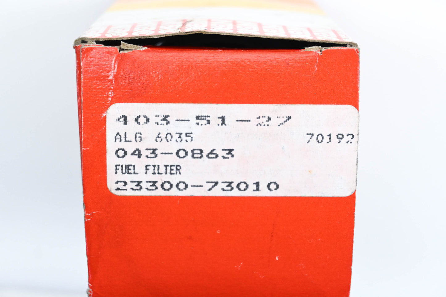 Interco Fuel Filter NOS
