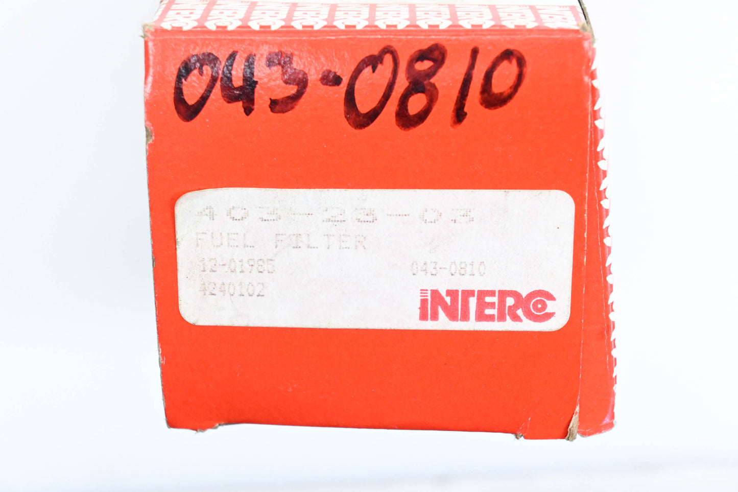 Interco Fuel Filter NOS