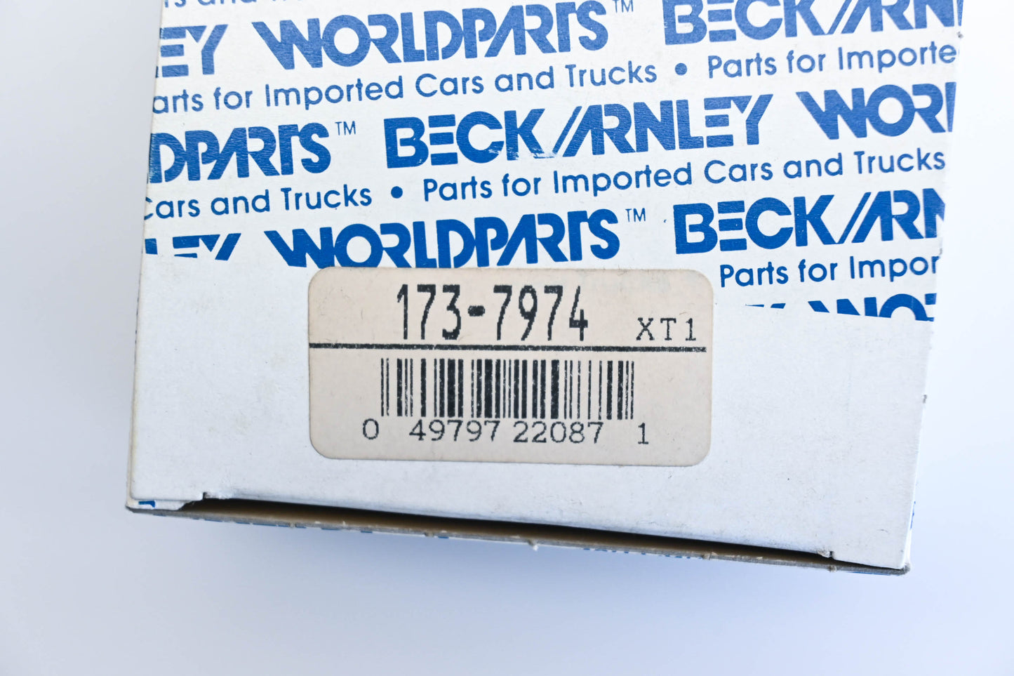 Beck Arnley 173-7974 Distributor Rotor Kit NOS