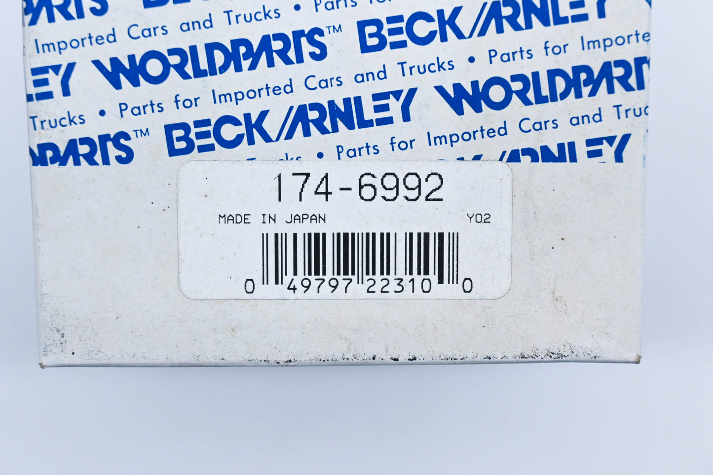 Beck/Arnley Distributor Cap Kit NOS