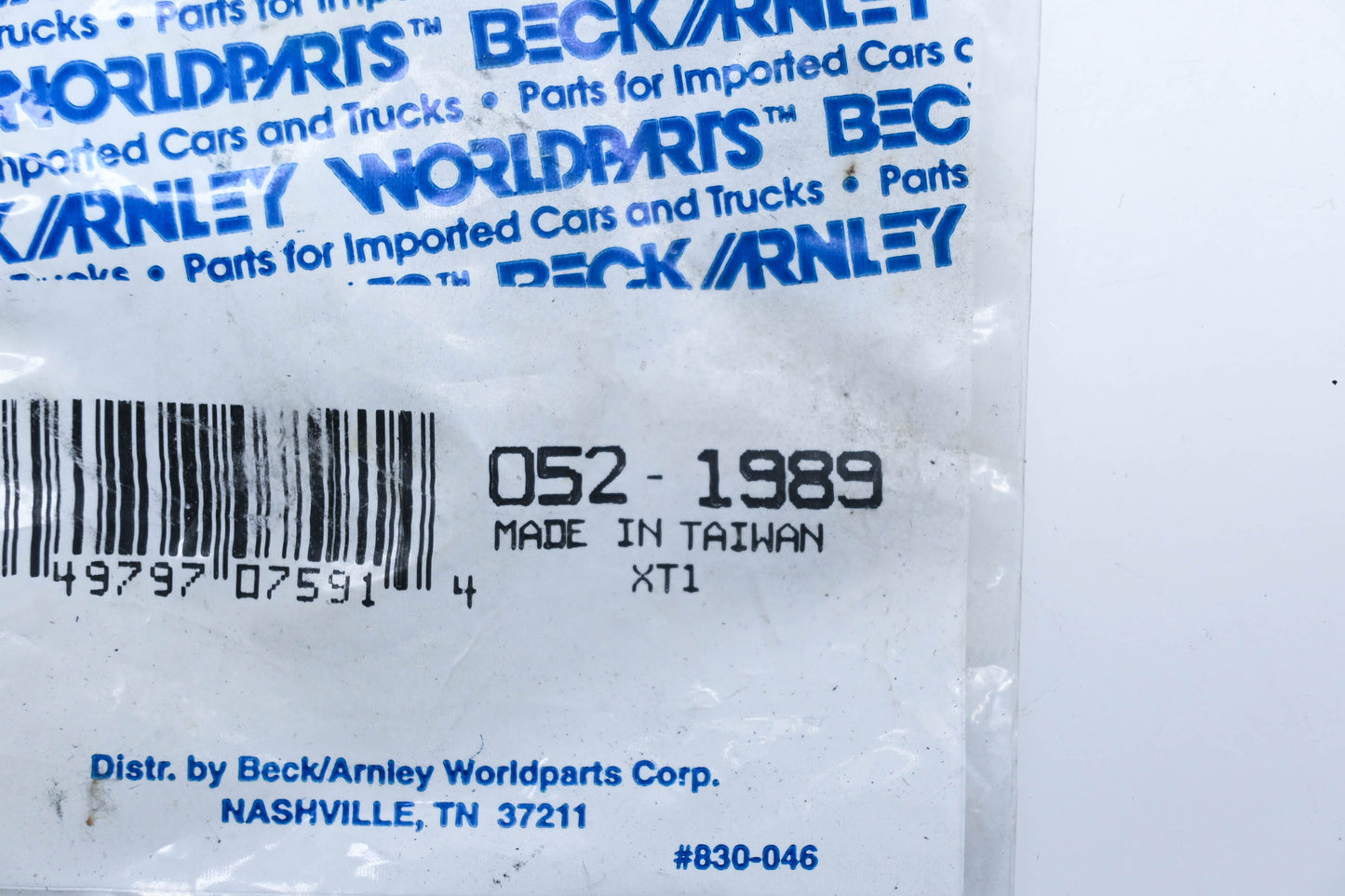 Beck/Arnley Crankshaft Seal NOS