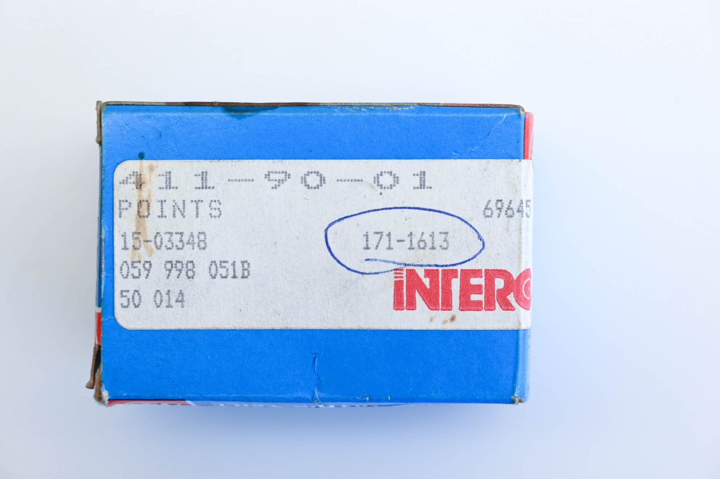 Dowal 171-1613, 411-90-01, 15-03348 Interco Ignition Point NOS