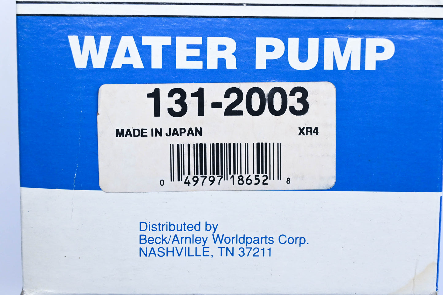 Beck/Arnley GMB Water Pump Kit NOS