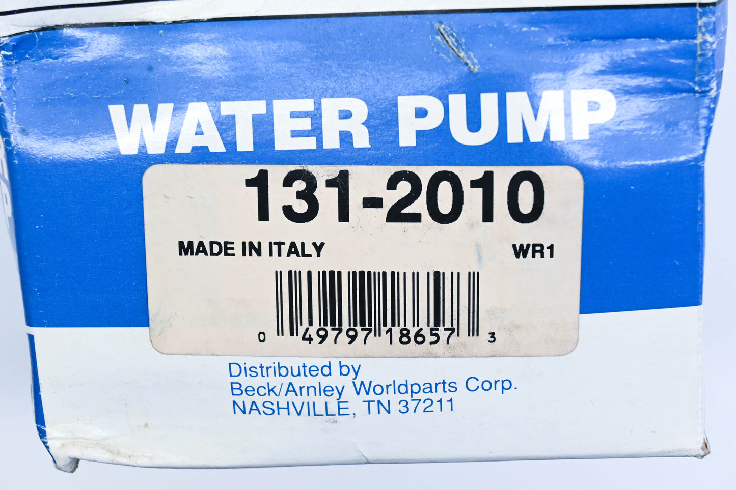 Beck/Arnley Water Pump Kit NOS