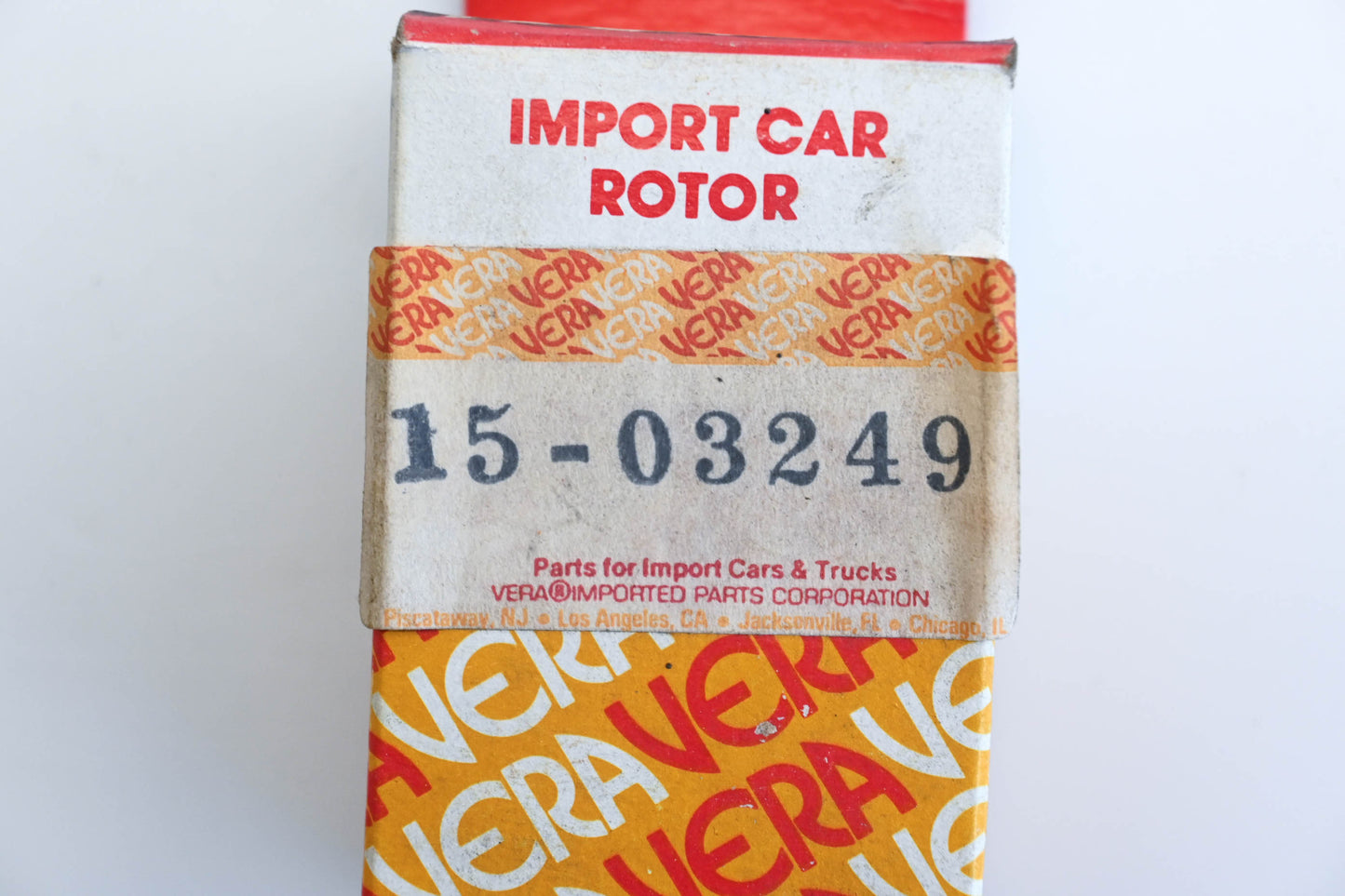 Vera 173-2502, 15-03249 Distributor Rotor NOS