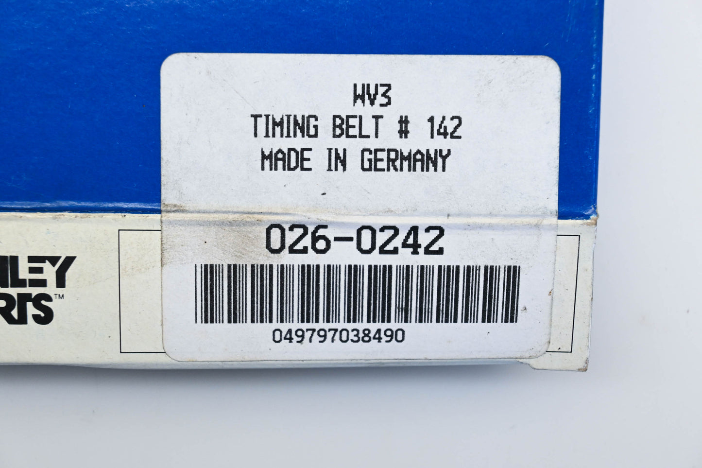 Beck/Arnley 026-0242, 14400 PK 2 004 142 Contitech Timing Belt NOS