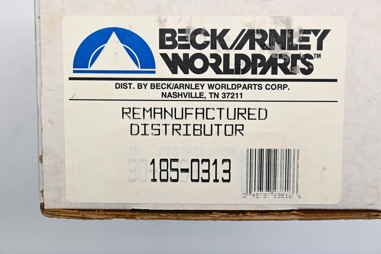 Beck/Arnley 185-0313, D6P84-01, 22100 16E00 Apra Remanufactured Distributor NOS