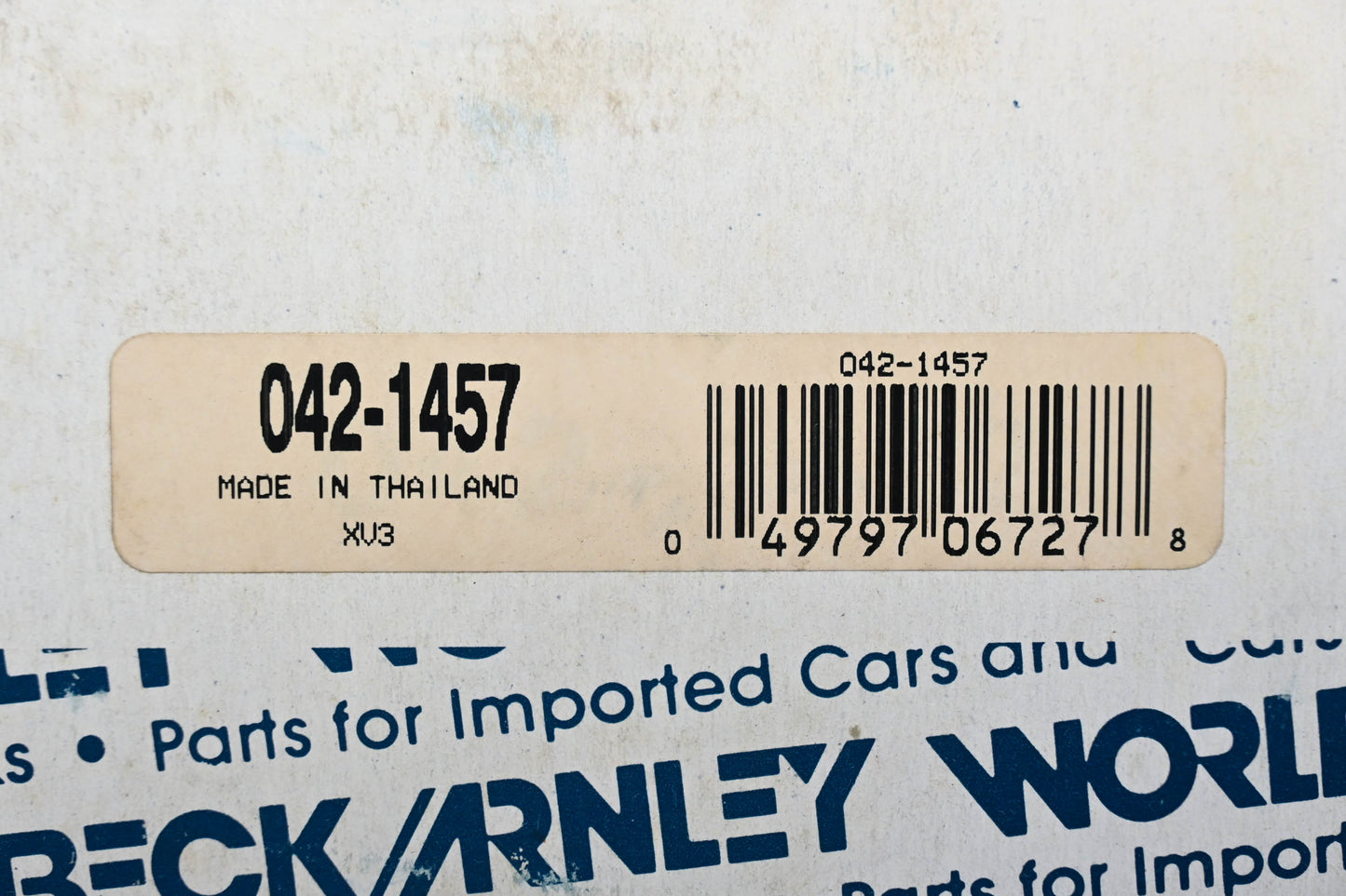 Beck/Arnley 042-1457 Air Filter NOS