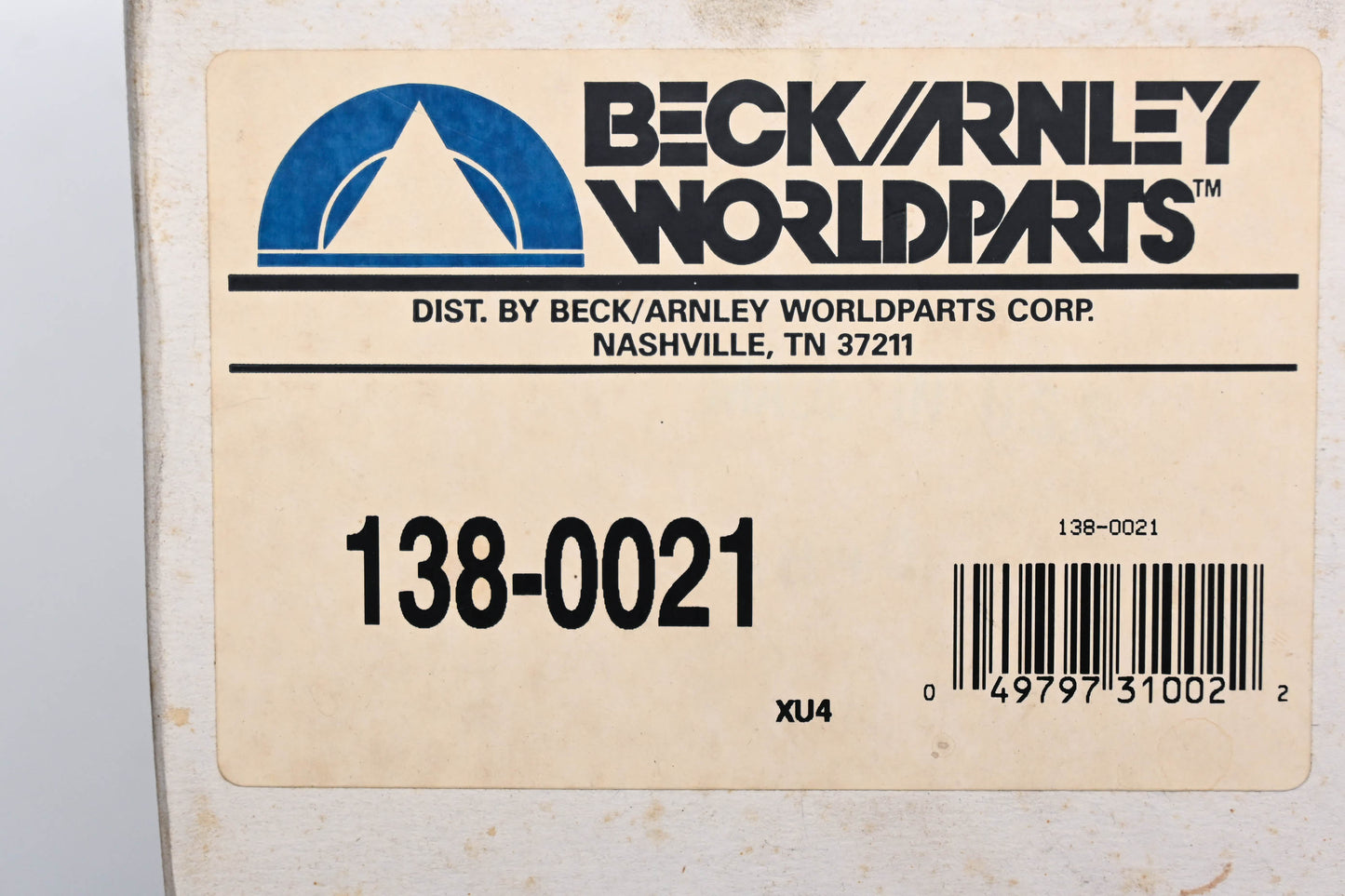 Beck/Arnley 138-0021 Remanufactured HVAC Blower Motor NOS