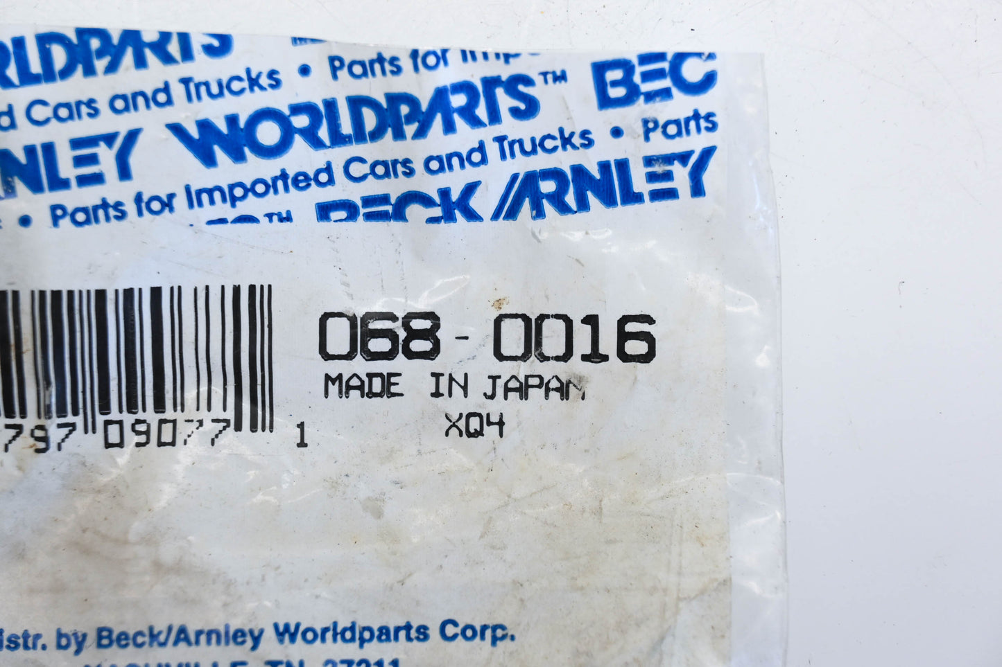 Beck/Arnley 068-0016 Bushings Qty 2 NOS