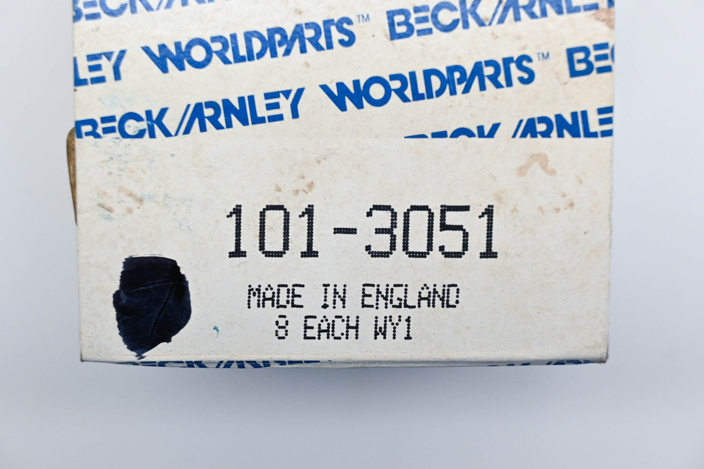 Beck/Arnley 101-3051 Control Arm Bushing Kit NOS