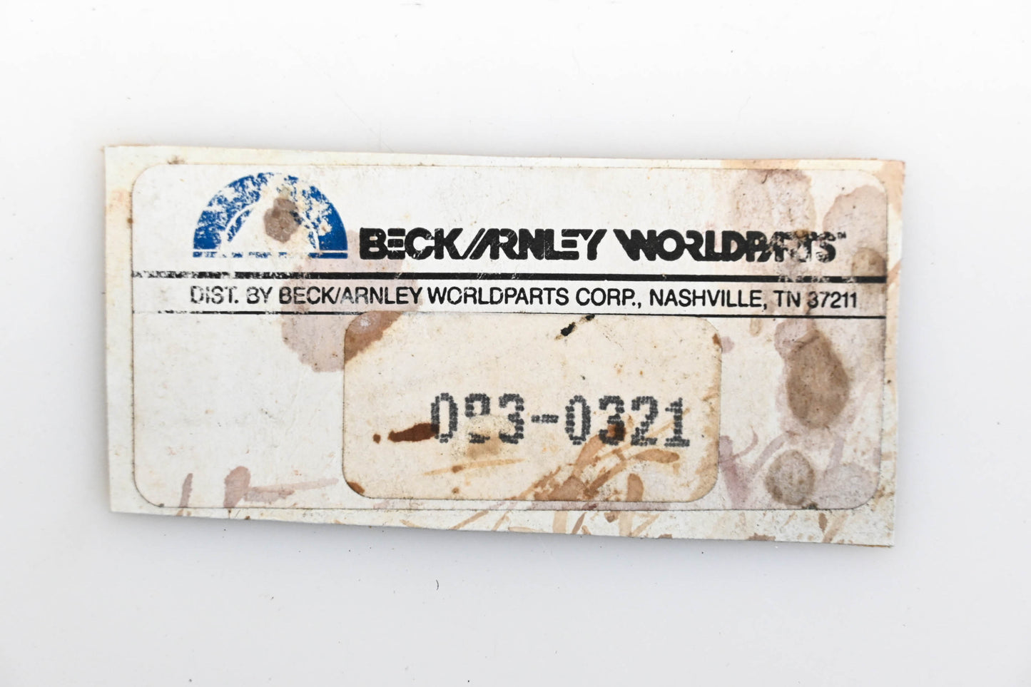 Beck/Arnley 093-0321 Clutch Cable NOS