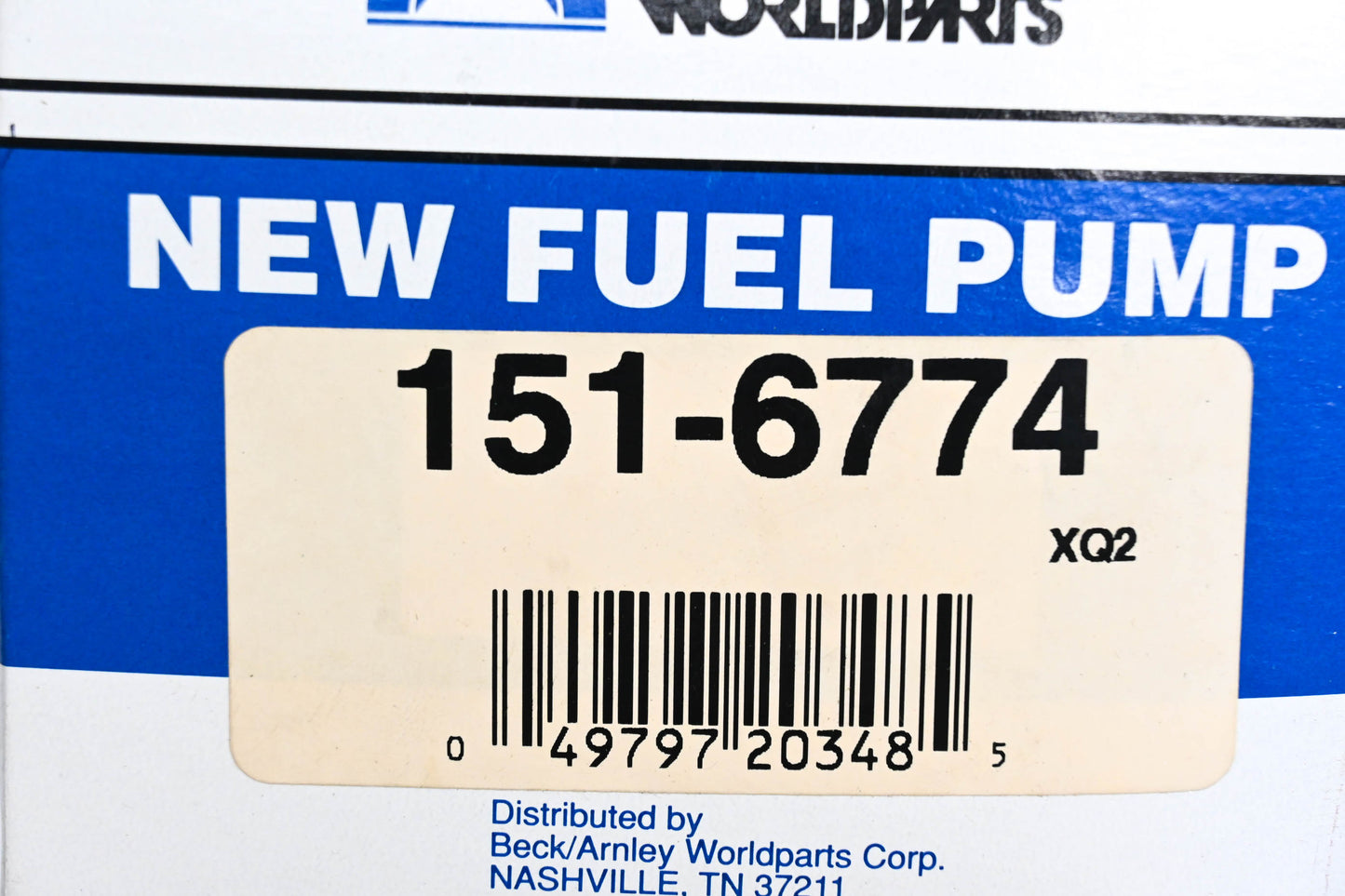 Beck/Arnley 151-6774 Mechanical Fuel Pump Kit NOS