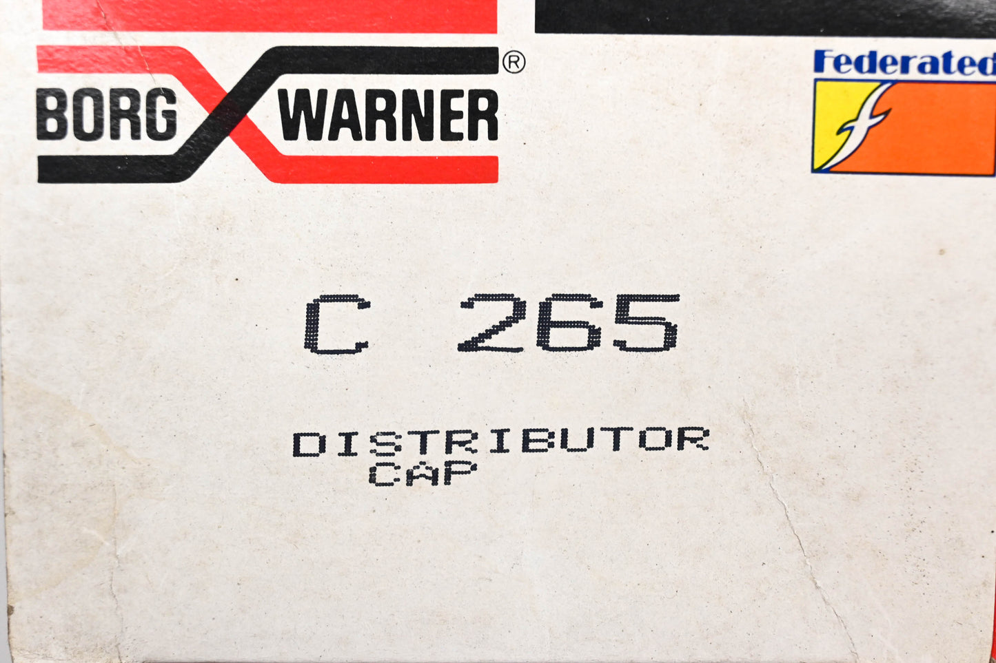 Borg Warner C 265, C265 Distributor Cap NOS
