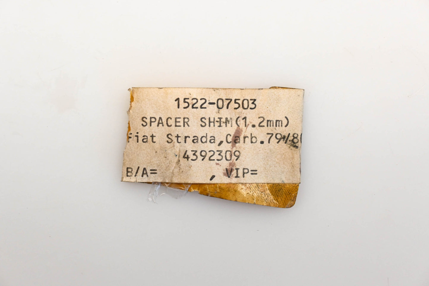 Aftermarket 4392309, 1522-07503 Fuel Pump Spacers Qty 2 NOS