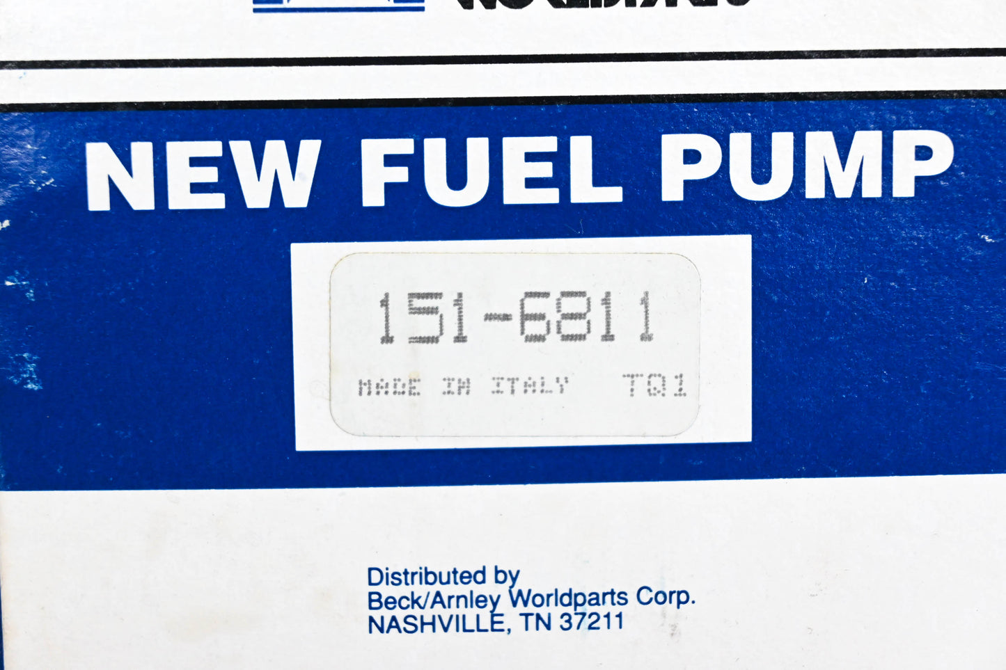 Beck/Arnley 151-6811, 601353F5 Mechanical Fuel Pump Kit NOS