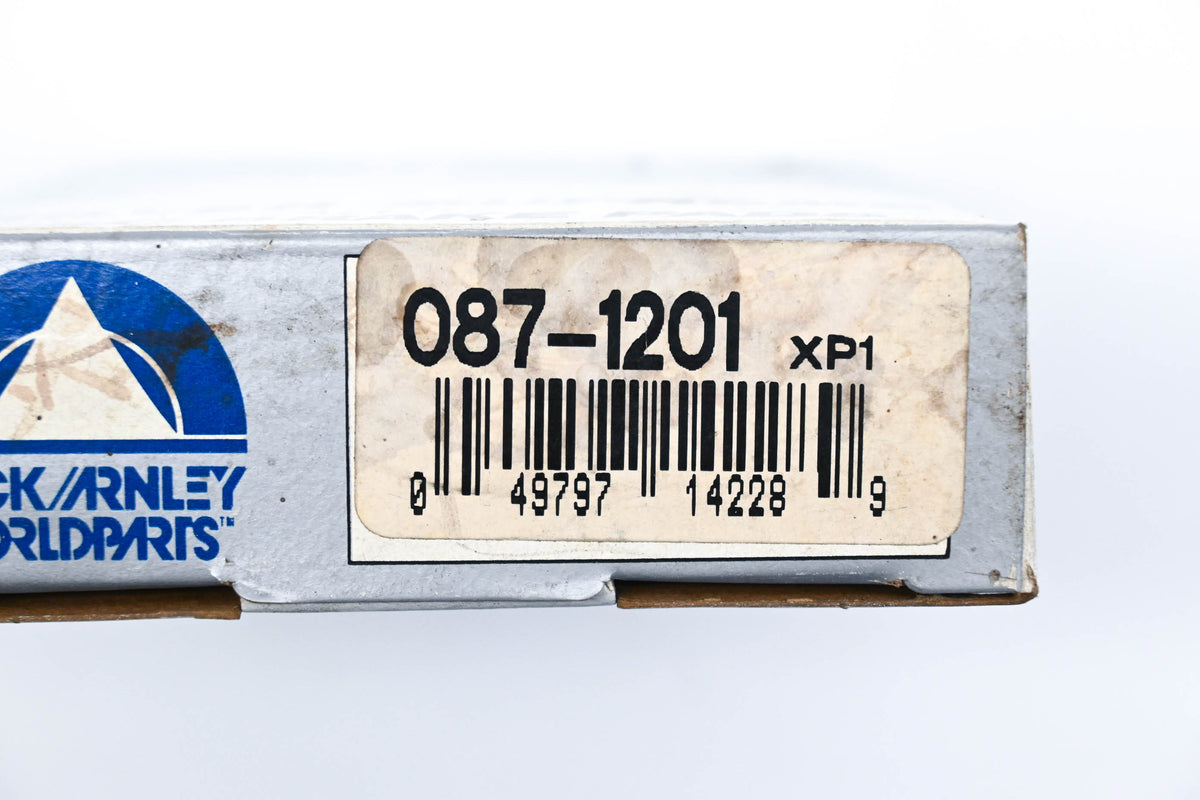 Beck/Arnley 087-1201 Silver Supreme Semi-Metallic Disc Brake Pad Kit NOS