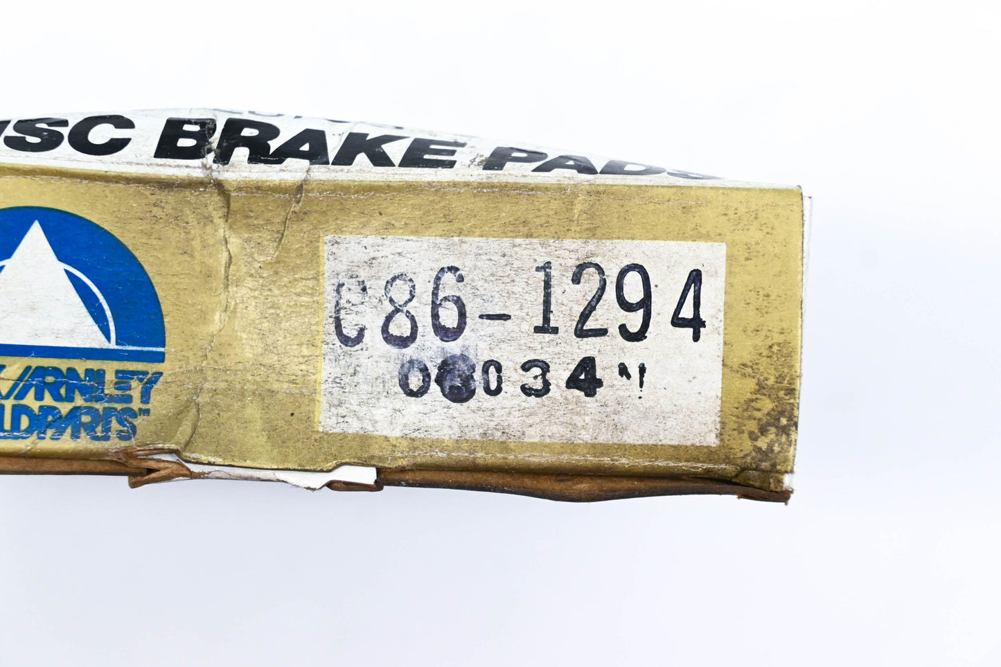 Beck/Arnley 086-1294 Super Deluxe Non-Asbestos Disc Brake Pad Kit NOS