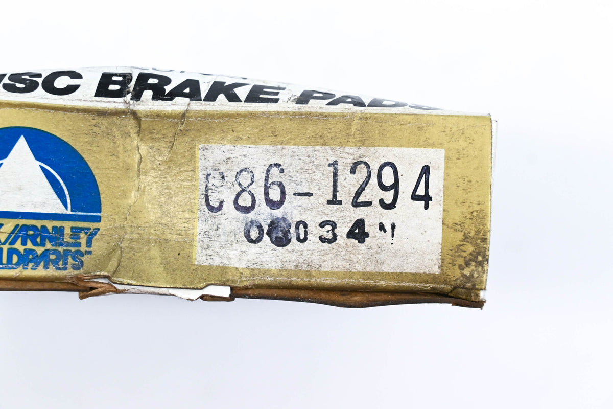 Beck/Arnley 086-1294 Super Deluxe Non-Asbestos Disc Brake Pad Kit NOS