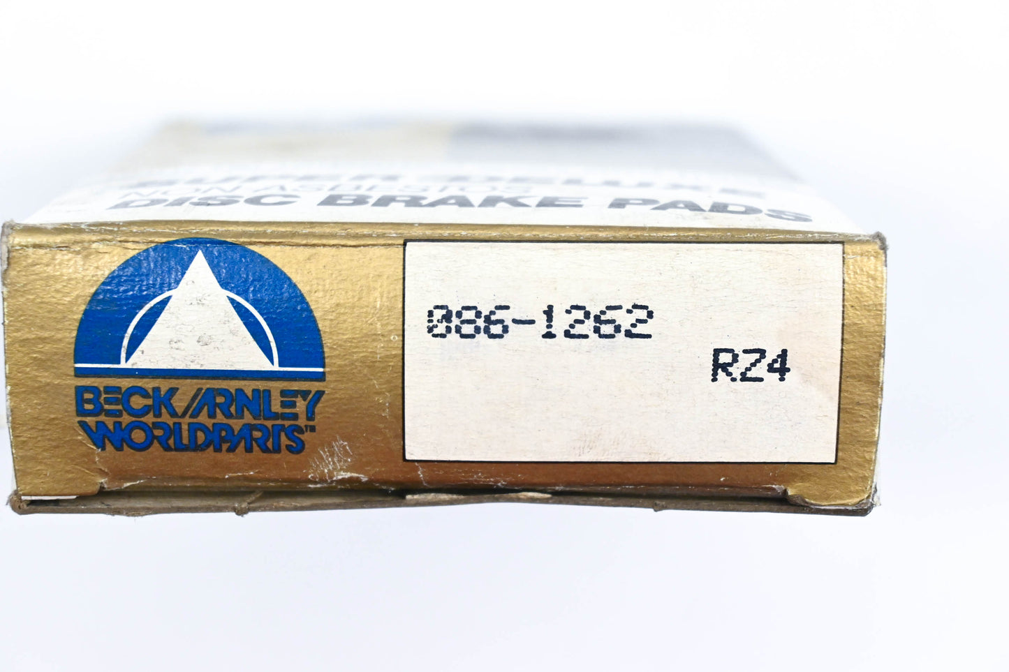 Beck/Arnley 086-1262 Super Deluxe Non-Asbestos Disc Brake Pad Kit NOS