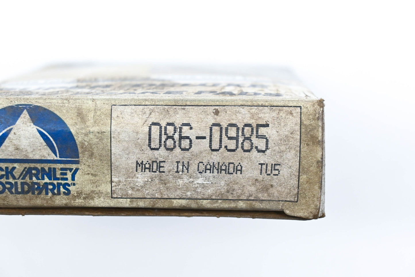 Beck/Arnley 086-0985 Super Deluxe Non-Asbestos Disc Brake Pad Kit NOS