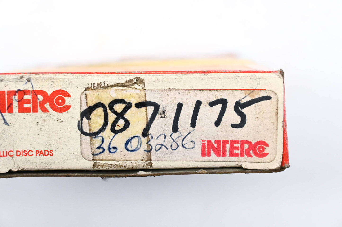 Interco 087-1175, 36-03286 Disc Brake Pad Kit NOS