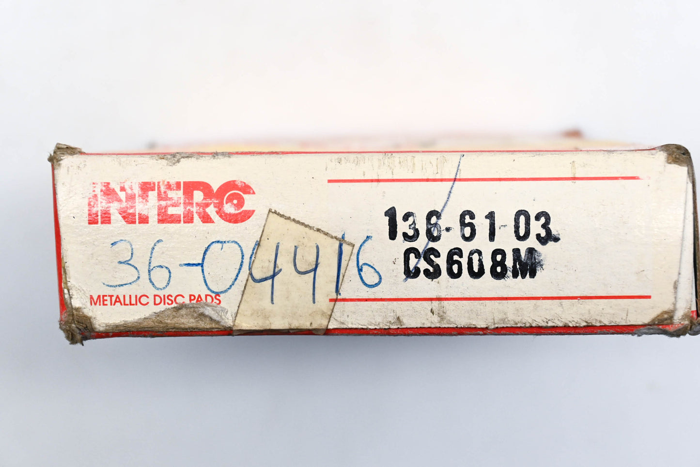Interco 36-04416, 136-61-03, CS608M Disc Brake Pad Kit NOS